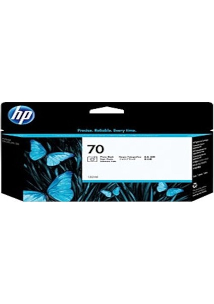 C9449A 70 Fotograf Sıyahı 130 ml Genıs Format Murekkep Kartu