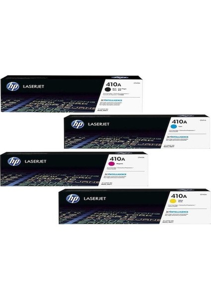 Color Laserjet Pro M452DN / 410A Toner Seti