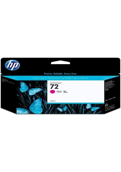 C9372A Kırmızı Mürekkep Kartuş 72