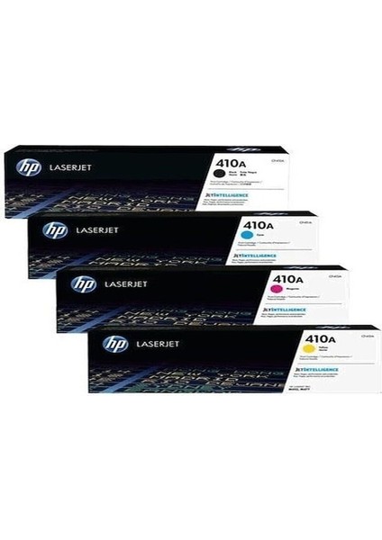 Oasisbilisim Hp 410A Toner 4LÜ Set CF410A / CF411A / CF412A / CF413A