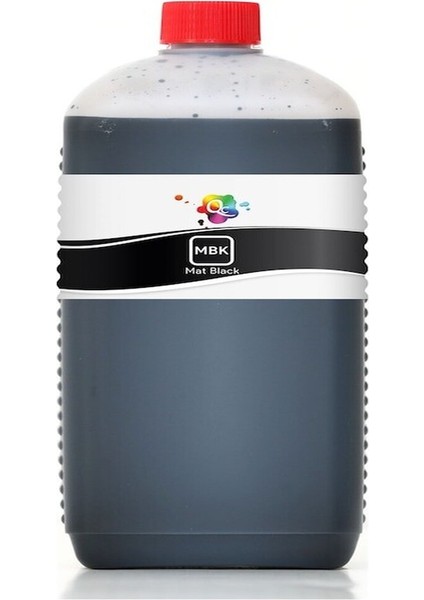 Canon Imageprograf IPF9000S Uyumlu Yazıcı Mürekkebi 1000ML Mbk Mat Black Mat Siyah Pigment