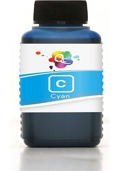 Canon Pixus 990I Uyumlu Yazıcı Mürekkebi 100ML C Cyan Mavi Dye