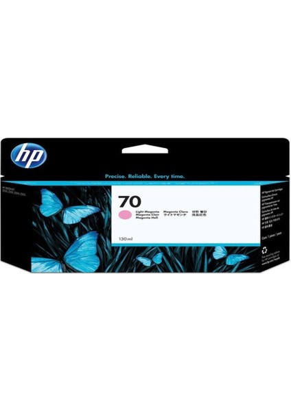 70 C9455A Açık Kırmızı Kartuş Designjet Z2100/Z2300