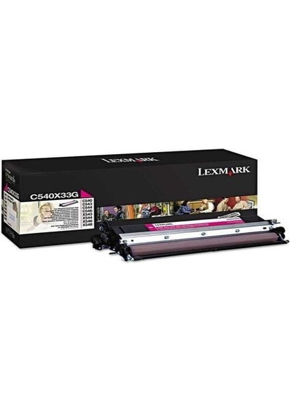 C540-C540X33G Kırmızı Developer ÜNITESI.C546DTN