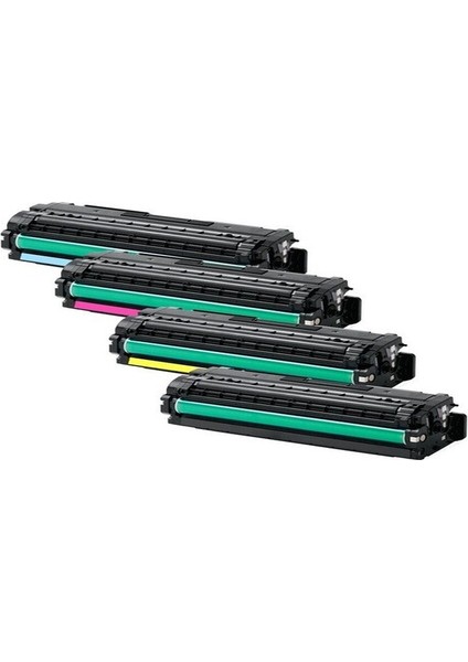 Premium Samsung CLX6260FR Uyumlu 4 Renk Toner Seti