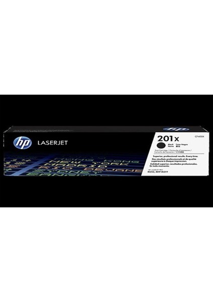 No 201X Yüksek Kapasite Siyah 2800 Sayfa Lazer Toner