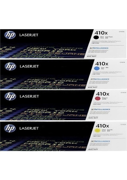 Color Laserjet Pro Mfp M477DW / 410X Toner Seti