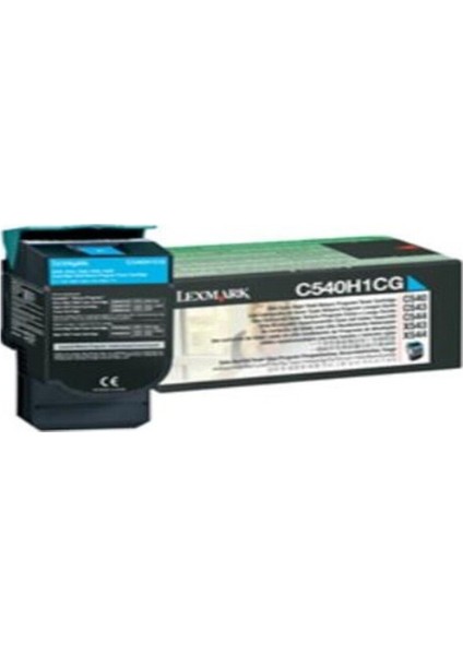 C540H1CG 2.000 Sayfa Cyan Mavi Toner C540-543-544 X543-544-546-548