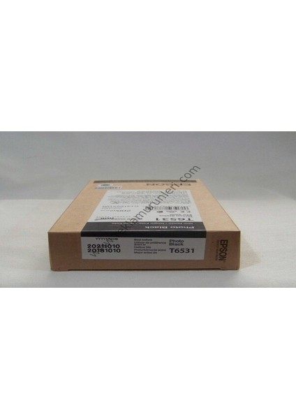 T6531 Photo Black Kartuş 200ML *2021 * 2021 modelleri