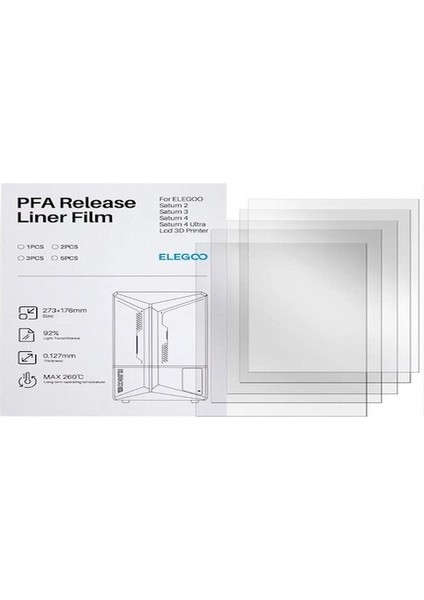 Pfa Film 5 Adet- Saturn 4/4 Ultra