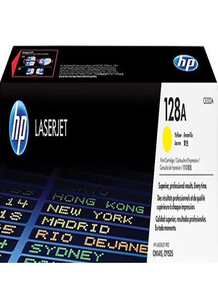 CE322A 128A Sarı Toner 1300 Sayfa (CM1415FN CM1415FNW CP1525N CP1525NW)