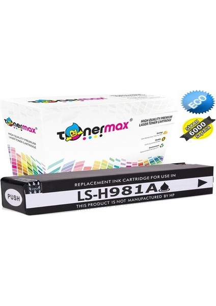 981A / J3M71A / Hp Pagewide Enterprise Colour 556 / 586 Siyah