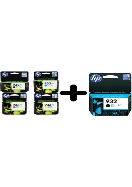 932XL/HP 933XL 932 Kartuş Paketi.hp Officejet 6100