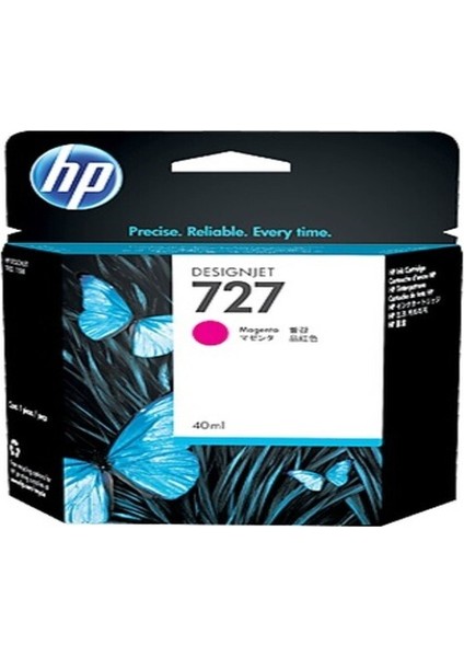727 40 ml Magenta Ink Cartridge B3P14A