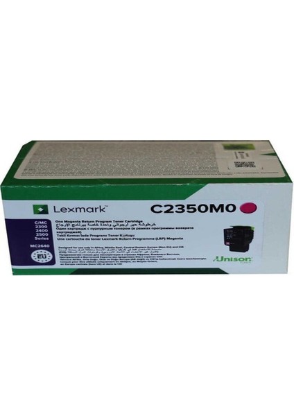 C2425-C2350M0 Kırmızı Toner