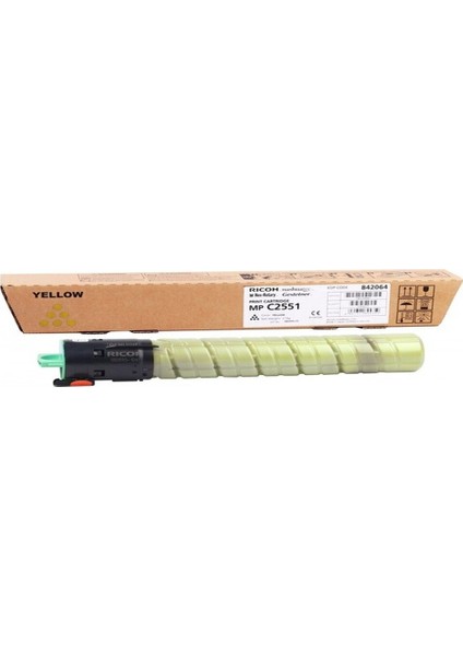 Aficio MP-C2551/C2051 Sarı Toner (5.500 Sayfa)