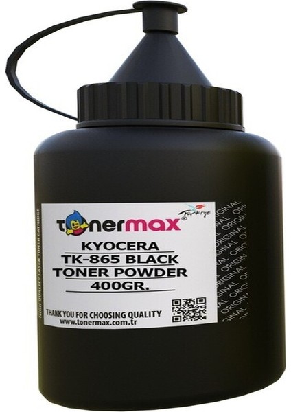 Kyocera Mita TK-865 / Taskalfa 250CI / 300CI Siyah Toner Tozu