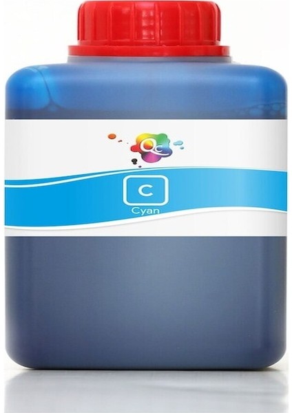 Brother GT-361 Dtg Uyumlu Yazıcı Mürekkebi 500ML C Cyan Mavi Pigment