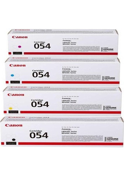 Tonerkartus Canon CRG-054| Canon I-Sensys MF-645CX Toner Seti