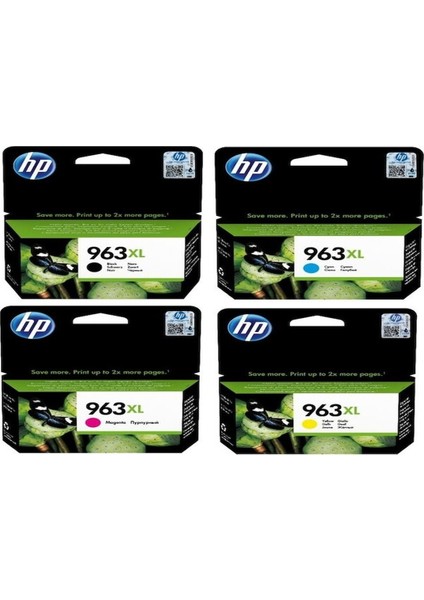 963XL Mürekkep Kartuş Seti Siyah.mavi.sarı.kırmızı fiyatları