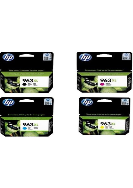 963XL Mürekkep Kartuş Seti Siyah.mavi.sarı.kırmızı fırsatları