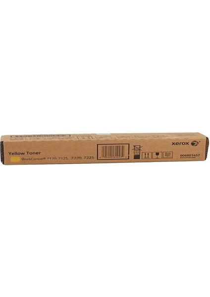 Workcentre 7125 Sarı Fotokopi Toner 006R01462