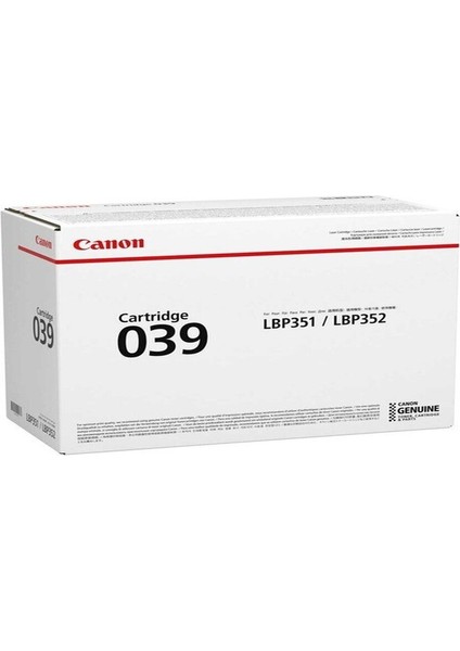 039 Bk Toner