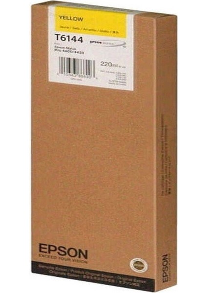 T6144 C13T614400 Sarı KARTUŞ.4450