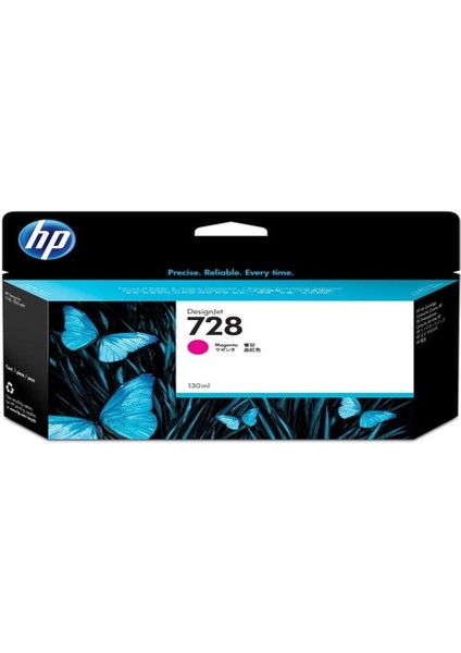 728 Magenta Kartuş / 130 ml F9J66A Hp 728
