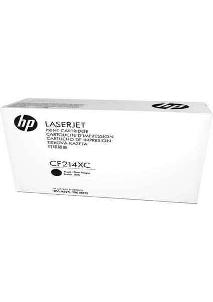 14X CF214XC Siyah Toner - Enterprise 700 M712