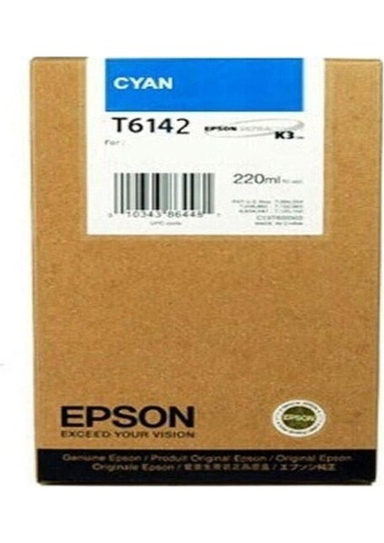 T6142 C13T614200 Mavi KARTUŞ.4450