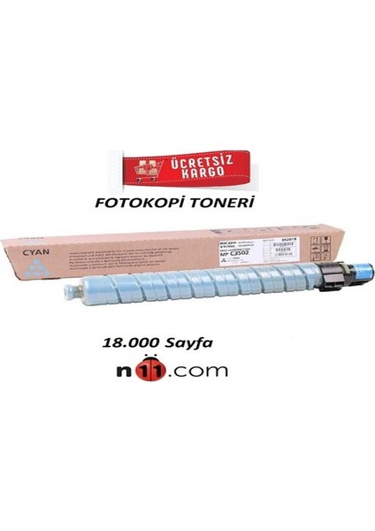 Aficio MP-C3002 / MP-C3002AD Mavi Toneri 841742