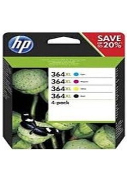 364XL Kartuş Seti C M Y Bk