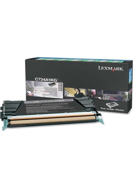 C734-C734A1KG Siyah Toner