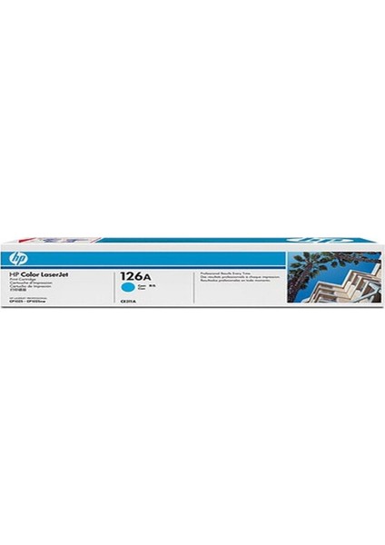 Hp 126A Cyan Mavi 1.000 Sayfa Toner CE311A