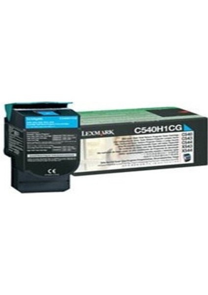 C540H1CG 2.000 Sayfa Cyan Mavi Toner C540-543-544 X543-54