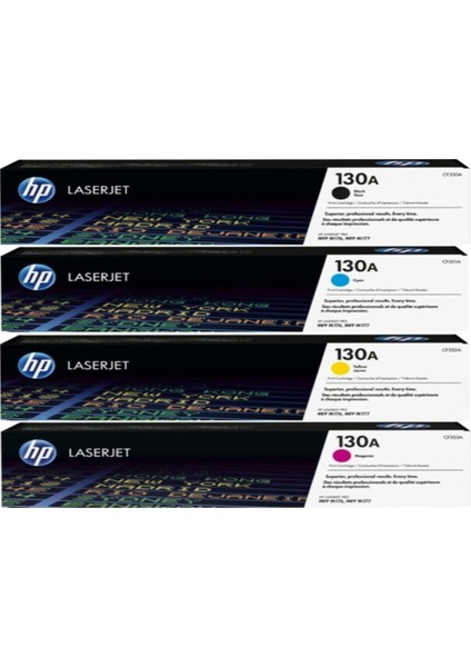 130A Siyah-Kırmızı-Sarı-Mavi Toner Avantaj Paketi