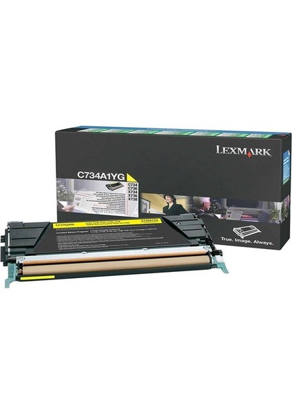 C734-C734A1YG Sarı Toner