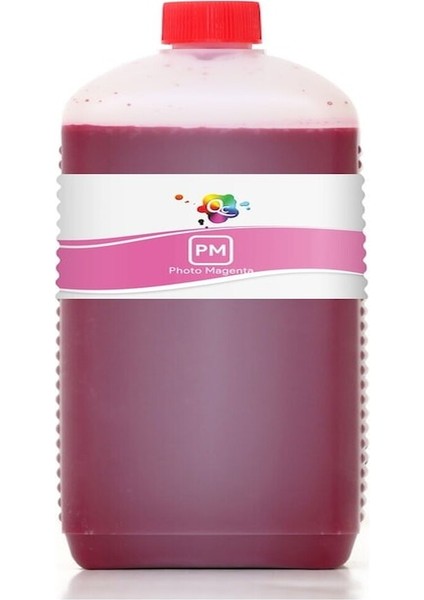 Canon Imageprograf W8400D Uyumlu Yazıcı Mürekkebi 1000ML Pm Photo Magenta Foto Macenta Pigment