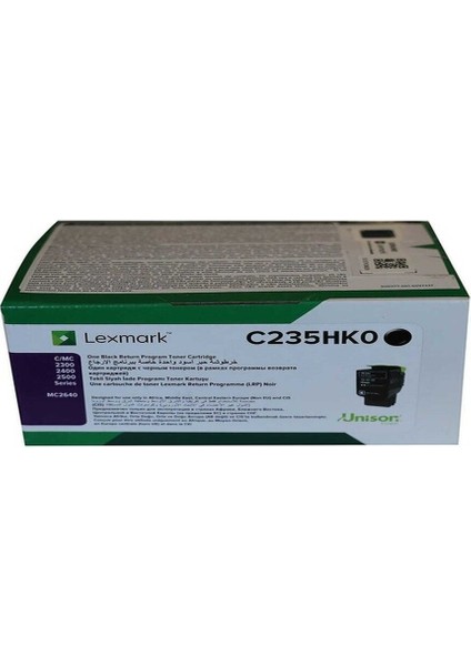 C2425-C235HK0 Siyah Toner Yüksek Kapasiteli fiyatları