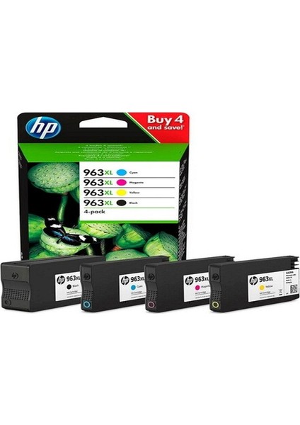 963XL 4 Renk Kartuş Seti Pro 9010