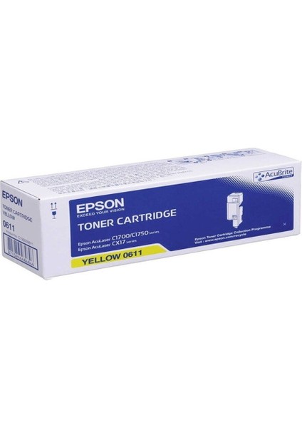 CX-17/C13S050611 Sarı Toner Yüksek Kapasiteli