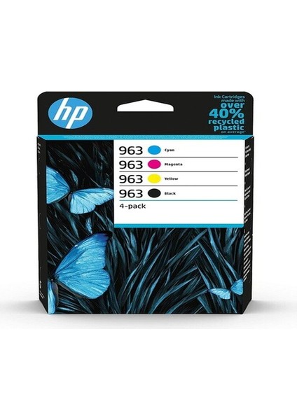 963 6ZC70AE Cmyk Mürekkep Kartuş 4'lü