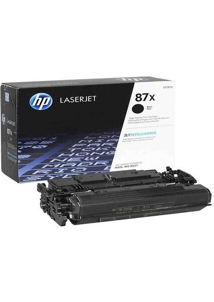 Fotokopitoneri Hp 87X-CF287X Yüksek Kapasiteli Siyah Toner 18.000 Sayfa