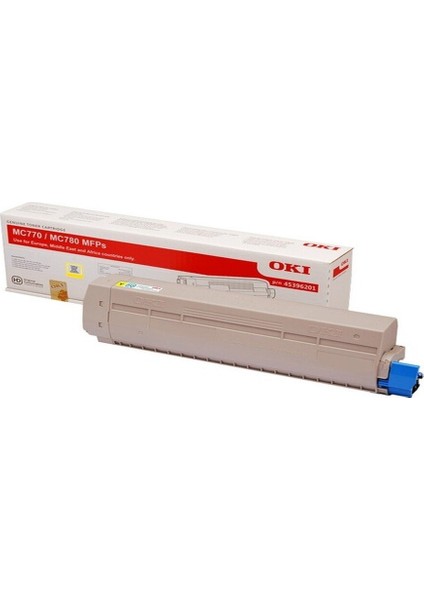 Oki MC770/MC780 Sarı Toner 45396201