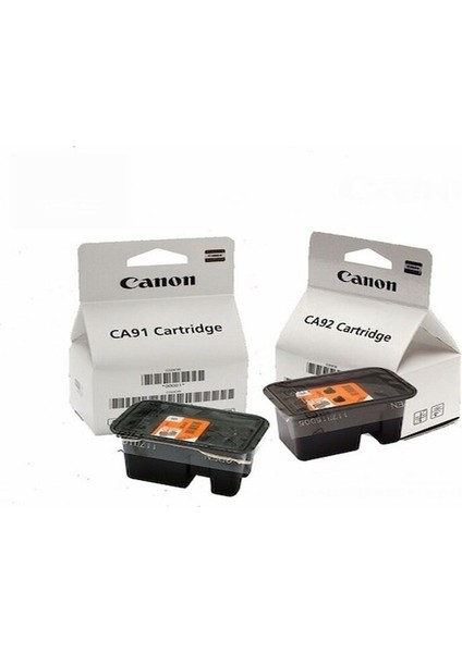 CA91 / CA92 Siyah ve Renkli Baskı Kafası Kartuşu 2 Li Set