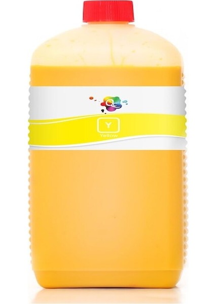 Epson Colorworks CWC4000E (Bk) Uyumlu Yazıcı Mürekkebi 1000ML Y Yellow Sarı Pigment