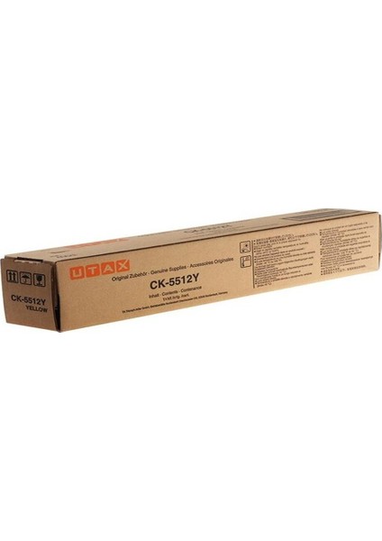CK-5512 | Utax - Triumph-Adler 400CI Sarı Toner