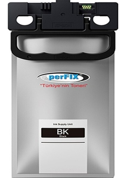 Perfıx Pf T9661XXL Bk Siyah Pigment Kartuş Chipli 795 ml