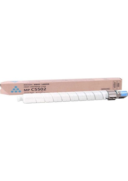 Rıcoh MP-C5502/C4502 Mavi Toner 22.500 Sayfa